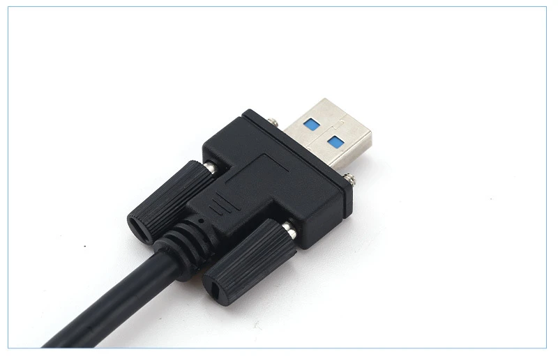 USB 3.0 cable AB with screws on both sides