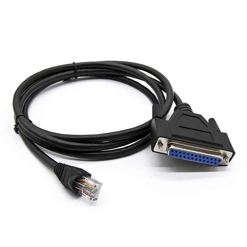 RJ45 Ethernet to 25-Pin db25 Modem Console Cable RJ45 Ethernet to 25-Pin db25 Modem Console Cable