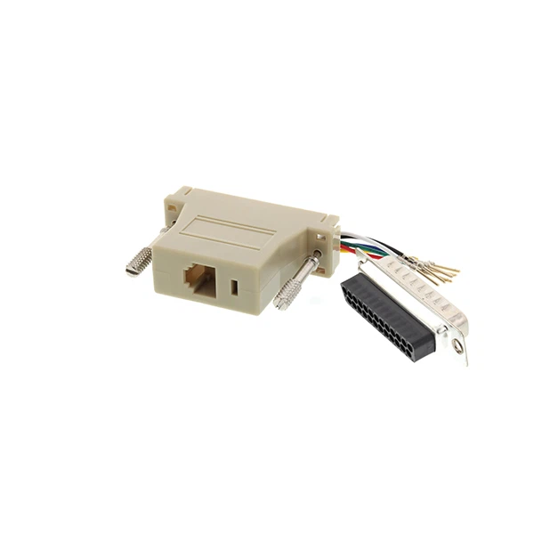 Male DB25 And Female RJ11/12 Modular Adapter