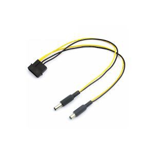 12 핀 DC 플러그 LED 전원 케이블에 4 핀 남성 몰 렉스