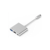 USB 3.1 USB-C를 HDMI, USB 3.0 유형 C 멀티 포트 케이블에 연결