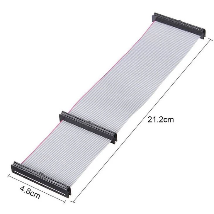44 Pin to 2x 44Pin female IDE Hard Drive Cable